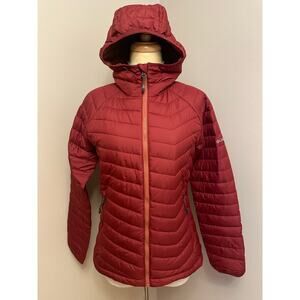 NWT Columbia Womens Oyanta Trail Insulated Jacket Brick Red Sz Small